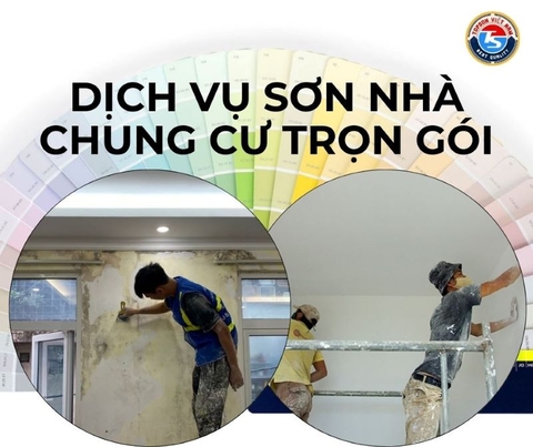 Dịch vụ sơn nhà chung cư trọn gói tại Vinsmart City Nam Từ Liêm