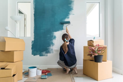 Những mẹo vặt giúp bạn tiết kiệm khi sơn nhà