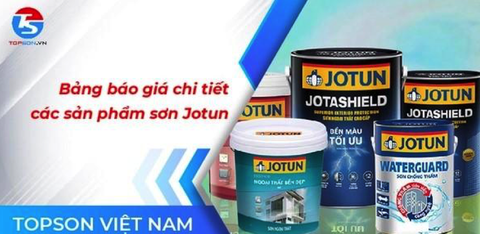 Sơn nước Jotun giá bao nhiêu mới nhất hiện nay 2023