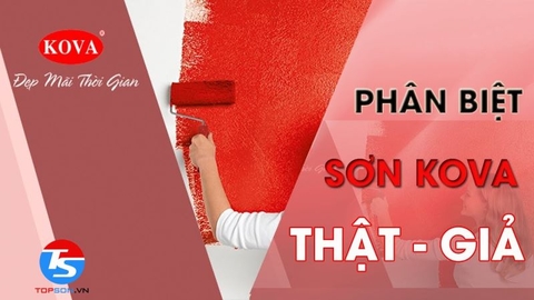 Tìm hiểu sơn Kova chính hãng, Cách phân biệt sơn Kova thật và giả