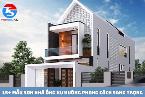 15+ mẫu sơn nhà ống đẹp, phong cách sang trọng nhất hiện nay