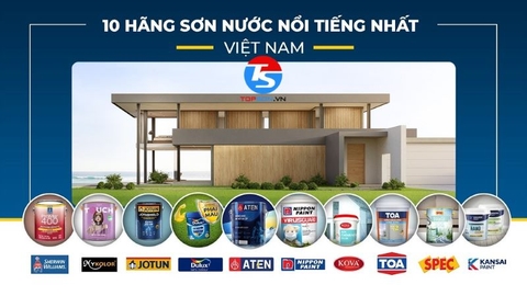Các loại sơn và thương hiệu sơn ngoại thất và nội thất cho Khách sạn, nhà nghỉ