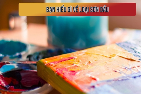 BẠN HIỂU GÌ VỀ LOẠI SƠN DẦU ?