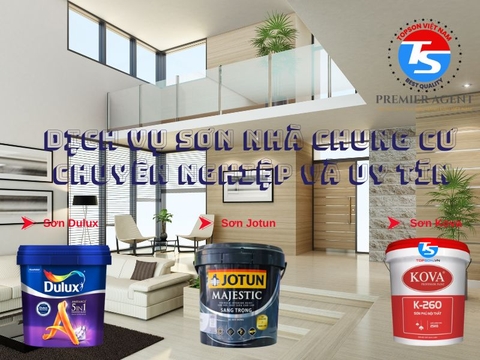 Sơn nhà chung cư trọn gói tại Vinhomes Nguyễn Chí Thanh Đống Đa