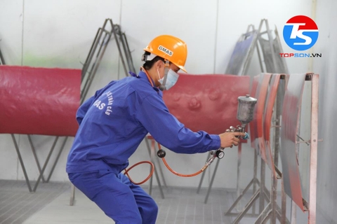Hướng dẫn chi tiết quy trình sơn chống cháy bài bản và hiệu quả
