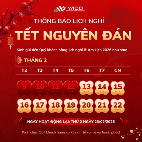 Thông Báo Lịch Nghỉ Tết Nguyên Đán - Xuân Bính Ngọ 2026