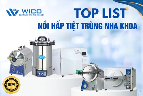 Top Mẫu Nồi Hấp Tiệt Trùng Nha Khoa Bán Chạy Nhất Tại WICO