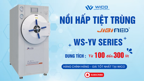 Giới Thiệu Nồi Hấp Tiệt Trùng 100 - 300 Lít Jibimed WS-YV Series - Sấy Chân Không