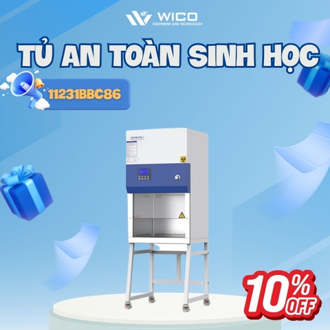 Tủ An Toàn Sinh Học Cấp II Biobase 11231BBC86 | 0.6m