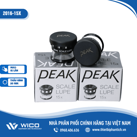 Kính Lúp Peak Cầm Tay Có Vạch Thước Phóng Đại 15X 2016-15X