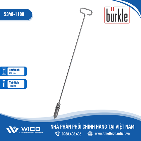 Xiên Lấy Mẫu Thép Không Gỉ Buerkle 5340-1100 | 130 cm
