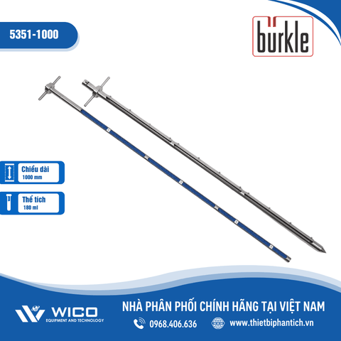Xiên Lấy Mẫu Thép Không Gỉ Buerkle 5351-1000 | 100 cm