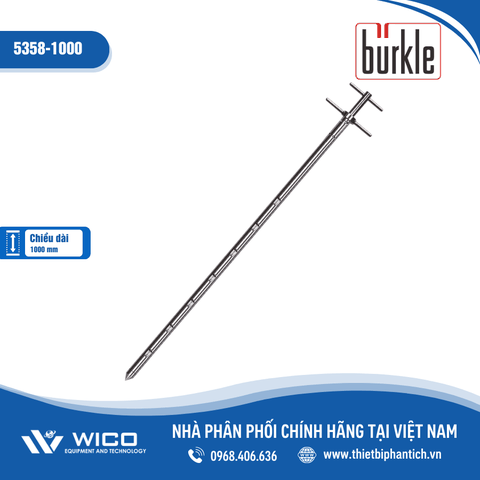 Xiên Lấy Mẫu Thép Không Gỉ Buerkle 5358-1000 | 100 cm