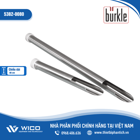 Xiên Lấy Mẫu Thép Không Gỉ Buerkle 5382-0080 | 80 cm