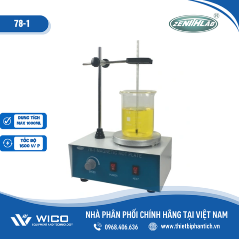 Máy Khuấy Từ Gia Nhiệt Trung Quốc 78(HW)-1