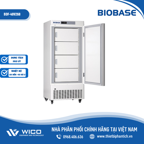 Tủ Lạnh Âm 40 Độ C Biobase BDF-40V268 |  BDF-40V328 |  BDF-40V528