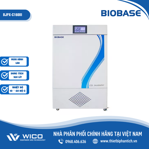 Tủ Ấm CO2 Màn Hình LED 160 Lít Biobase Trung Quốc BJPX-C160III
