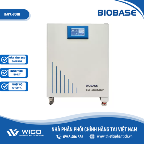 Tủ Ấm CO2 Biobase Màn Hình LCD BJPX-C50II / BJPX-C80II / BJPX-C160II