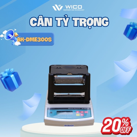 Cân Đo Tỷ Trọng Mẫu Rắn 300g Biobase BK-DME300S