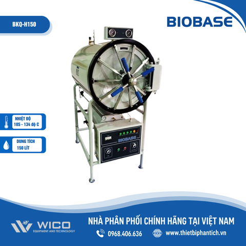 Nồi Hấp Tiệt Trùng Nằm Ngang 150-500 Lít Biobase BKQ-H150/ 200/ 300/ 400/ 500