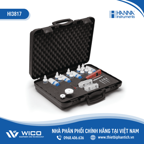 Bộ kiểm tra chất lượng nước  Hanna - HI 3817