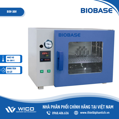Tủ Sấy Chân Không Để Bàn Biobase 30-50 lít BOV-30V và BOV-50V