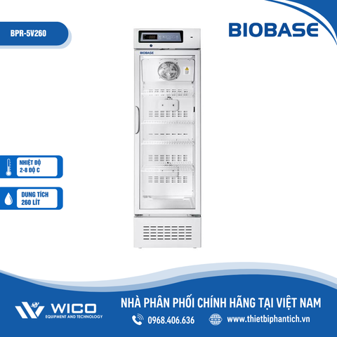 Tủ Bảo Quản 2-8 độ C BPR-5V260 Biobase | 260 Lít
