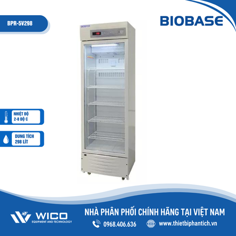 Tủ Bảo Quản 2-8 độ C BPR-5V298 Biobase | 298 Lít