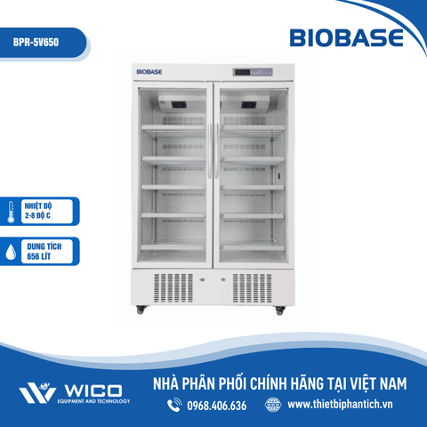 Tủ Bảo Quản 2-8 độ C BPR-5V650 Biobase | 656 Lít