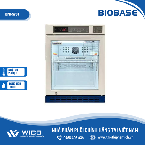 Tủ Bảo Quản 2-8 độ C BPR-5V68 Biobase | 68 Lít