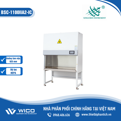 Tủ An Toàn Sinh Học Trung Quốc Xingchen BSC-1100IIA2-IC | 925mm