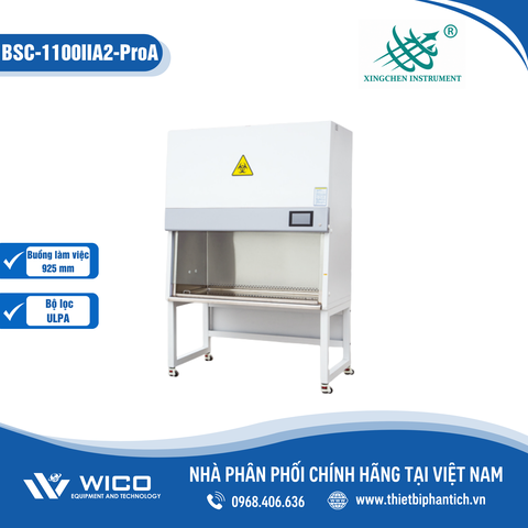Tủ An Toàn Sinh Học Trung Quốc Xingchen BSC-1100IIA2-ProA | 925mm