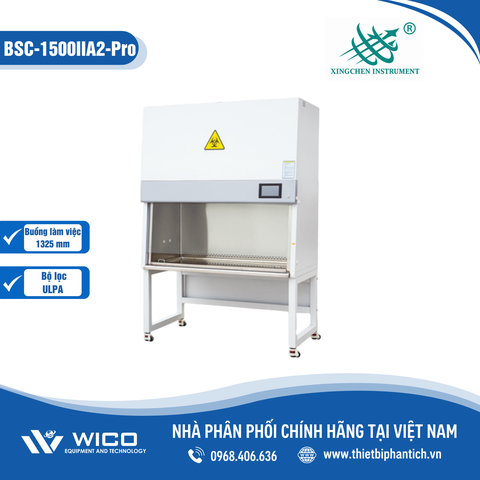 Tủ An Toàn Sinh Học Trung Quốc Xingchen BSC-1500IIA2-Pro | 1325mm