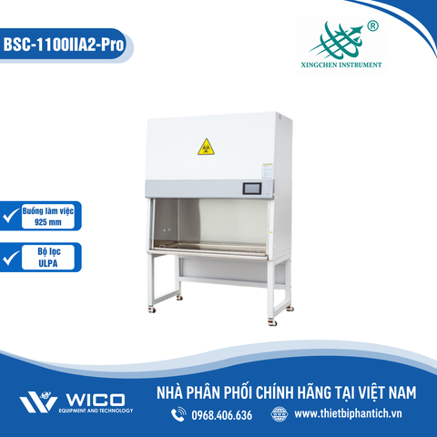 Tủ An Toàn Sinh Học Trung Quốc Xingchen BSC-1100IIA2-Pro | 925mm