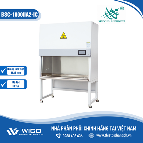 Tủ An Toàn Sinh Học Trung Quốc Xingchen BSC-1800IIA2-IC | 1625mm