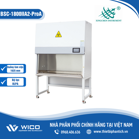 Tủ An Toàn Sinh Học Trung Quốc Xingchen BSC-1800IIA2-ProA | 1625mm