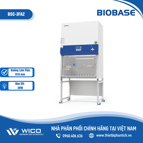 Tủ An Toàn Sinh Học Cấp II Kiểu A2 Biobase BSC-FA2 Series