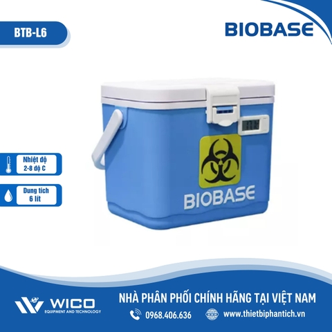 Hộp bảo quản - Vận chuyển Vacxin/ Dược 2-8 độ C 6 Lít BTB-6