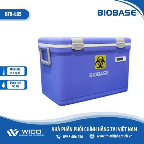 Hộp bảo quản - Vận chuyển Vacxin/ Dược 2-8 độ C 65 Lít BTB-65