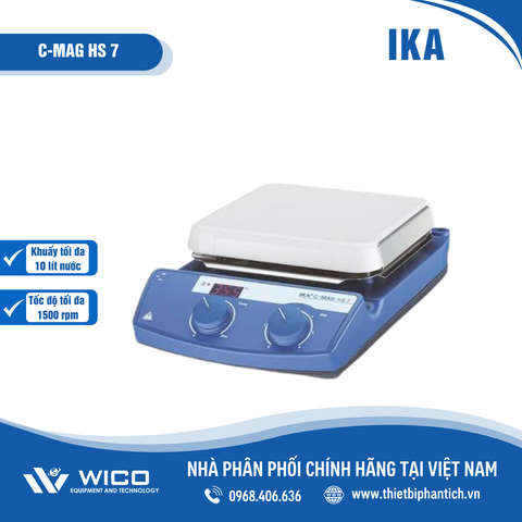 Máy khuấy từ Đức 1500 vòng/phút IKA C-MAG HS 7 | 10 lít