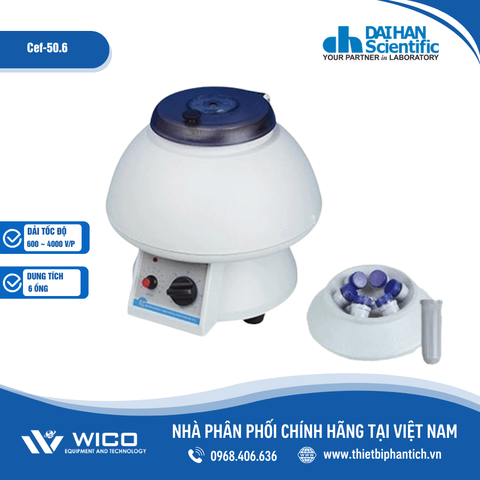 Máy Ly Tâm 4000 Vòng/ Phút Daihan Hàn Quốc Cef-50.6