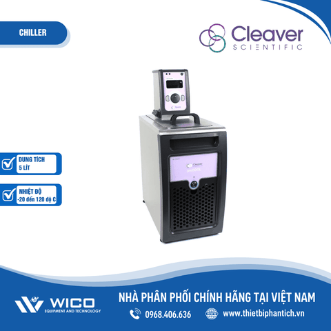 Bể điều nhiệt lạnh tuần hoàn -20 độ Cleaver Scientific CHILLER | 5 lít