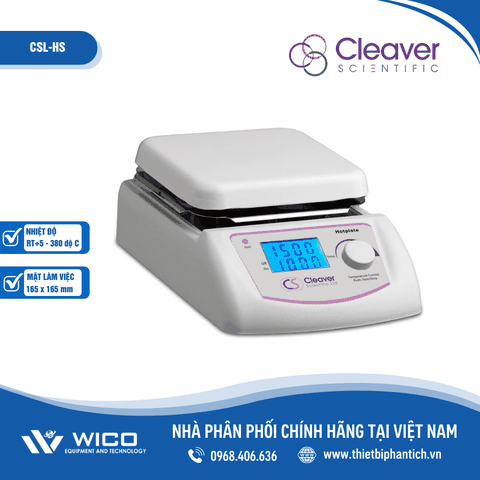 Máy khuấy từ gia nhiệt Cleaver Scientific CSL-HS
