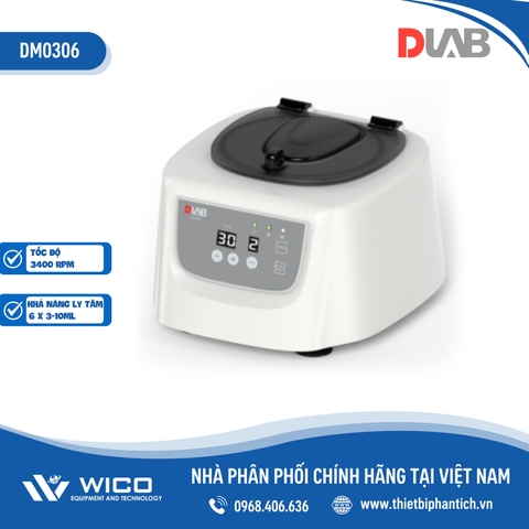Máy Ly Tâm 6 Ống Dalb DM0306 | 3400 Vòng/Phút