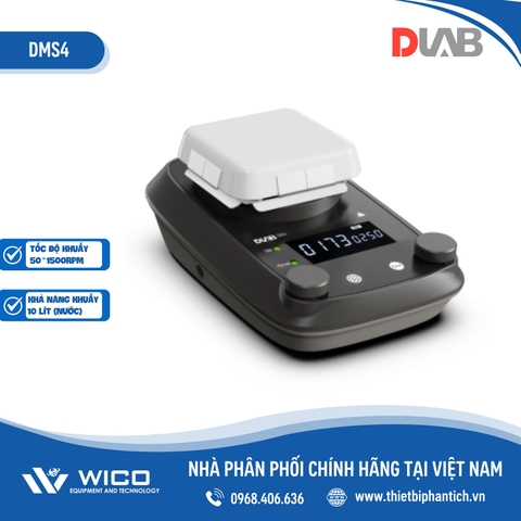Máy Khuấy Từ 1 Vị Trí Dlab DMS4 | Tối Đa 10 Lít