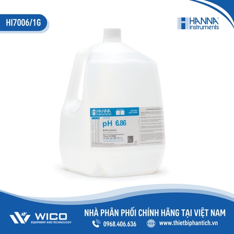 Dung Dịch Hiệu Chuẩn pH 6.86, Chai 3.75 Lít HI7006/1G