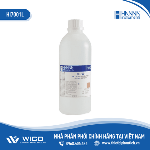 Dung Dịch Hiệu Chuẩn pH 1.68, Chai 500mL HI7001L