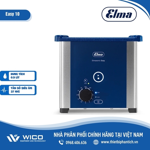 Bể Rửa Siêu Âm Elma Easy Series | 0.9 - 2.7 Lít