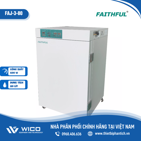 Tủ Ấm CO2 80 / 160 / 270 Lít Faithful Trung Quốc FWJ-3 / FAJ-3