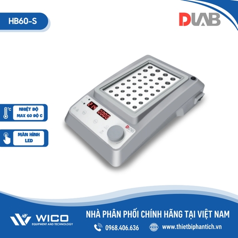 Máy Ủ Nhiệt Khô Dlab HB60-S | Tối đa 60 độ C